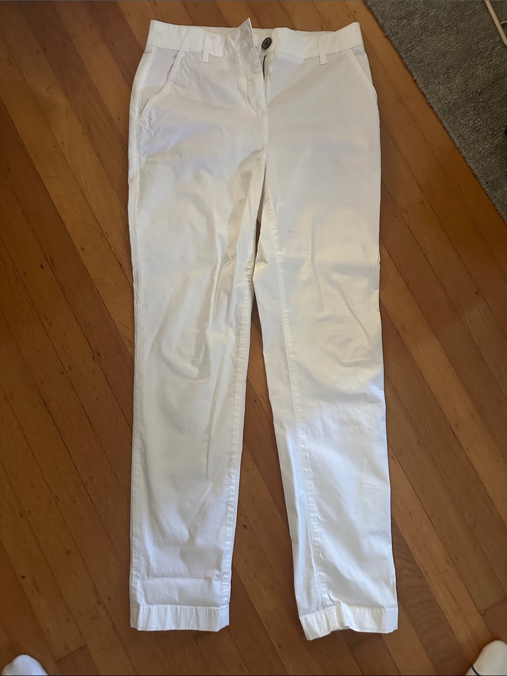 Boden White Straight-Leg Women's Jeans